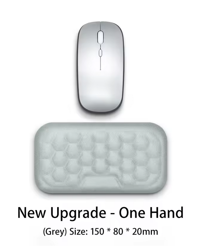 ErgoCush Wrist Pad – Memory Foam Support for Mouse Use