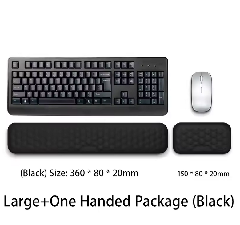 ErgoCush Wrist Pad – Memory Foam Support for Mouse Use