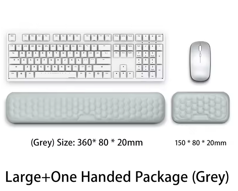 ErgoCush Wrist Pad – Memory Foam Support for Mouse Use
