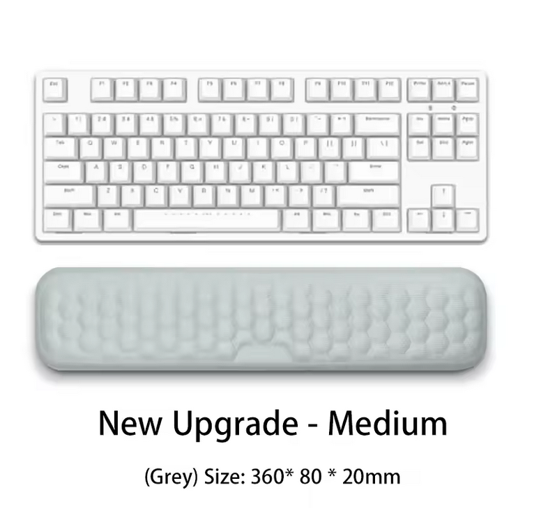 ErgoCush Wrist Pad – Memory Foam Support for Mouse Use