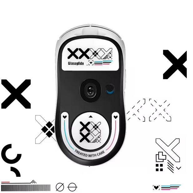 Logitech GX Pro Superlight 2 glass slides