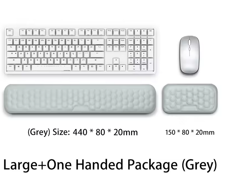 ErgoCush Wrist Pad – Memory Foam Support for Mouse Use