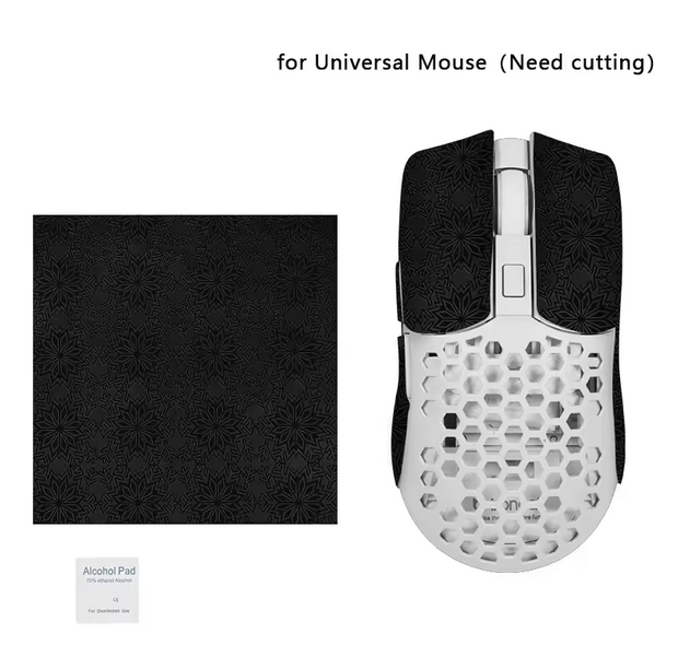 Anti-slip, sweat-resistant sticker for all mice, universal